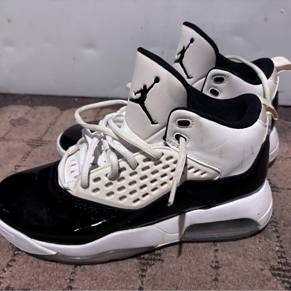 Black and White Nike Athletic Sneakers